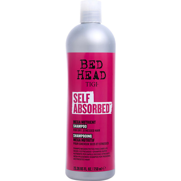 BED HEAD by Tigi (UNISEX) - SELF ABSORBED MEGA NUTRIENT SHAMPOO 25.36 OZ