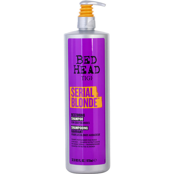 BED HEAD by Tigi (UNISEX) - SERIAL BLOND RESTORING SHAMPOO 32.8 OZ