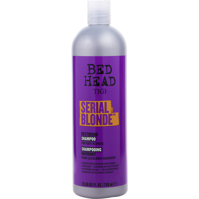 BED HEAD by Tigi (UNISEX) - SERIAL BLOND RESTORING SHAMPOO 25.36 OZ